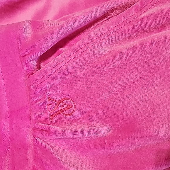 Victoria's Secret Velour Jogger Pants Hot Pink Size Small 4-6 - Picture 3 of 10